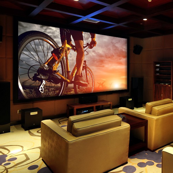 Curved Frame Projection Screen - FC