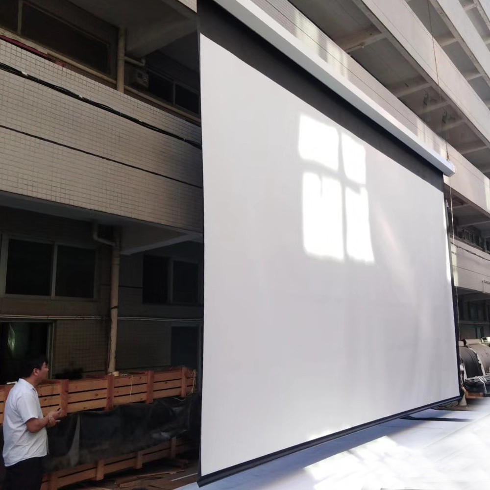 Large Venue Motorized Projector Screen - TT