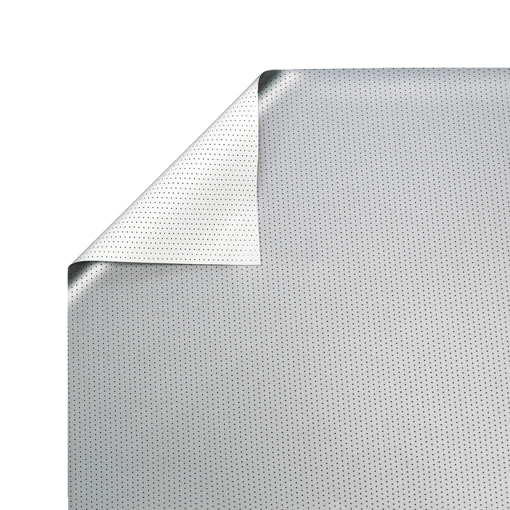 High Contrast Grey  Micro Perforated