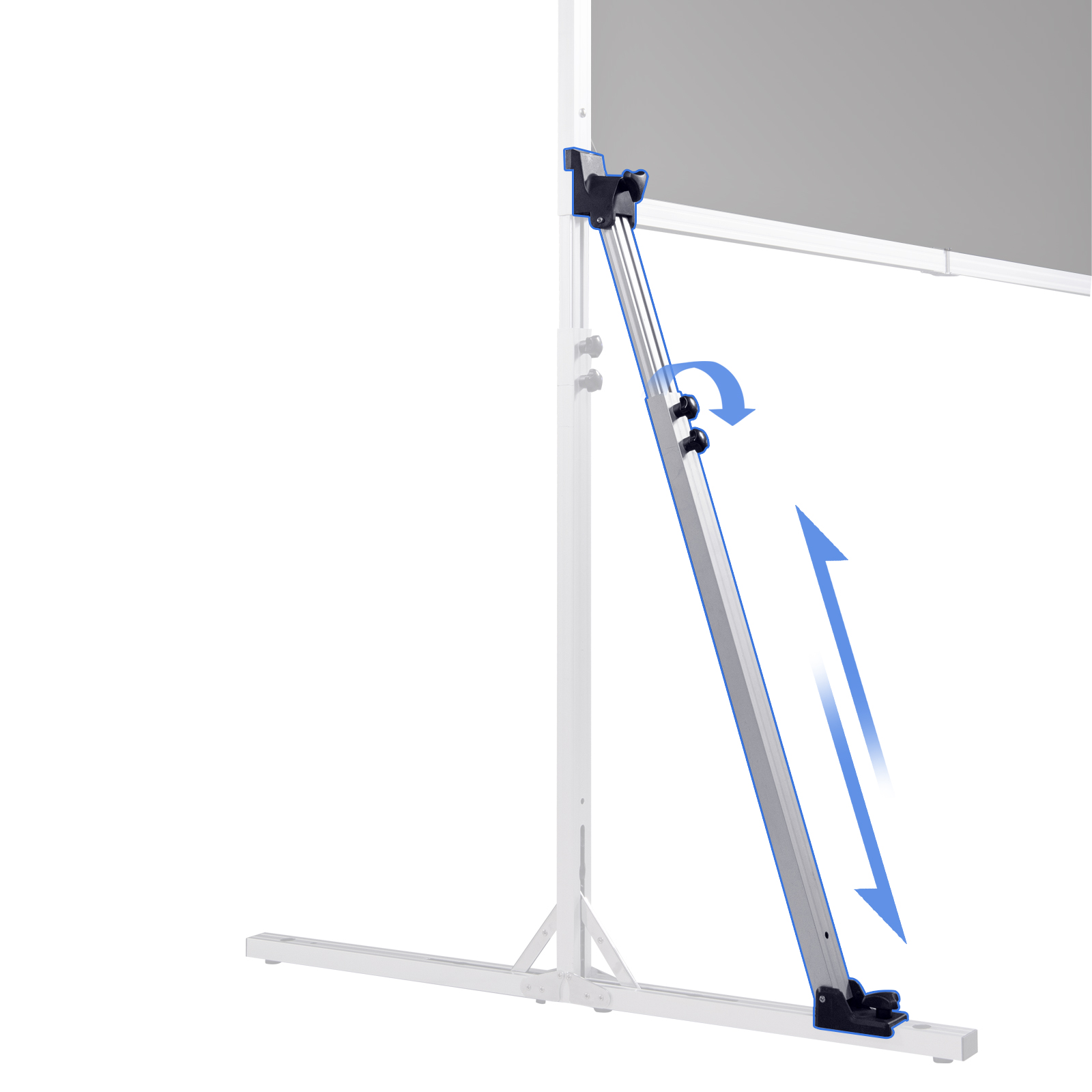 Projection Screen Adjustable Braces
