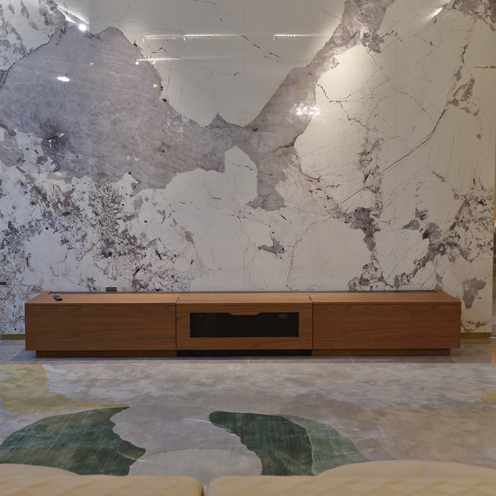 SCREENPRO Laser TV Screen with Integrated Cabinet Bundle -CD