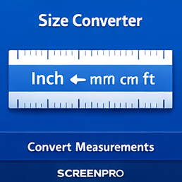 SCREENPRO Size Converter