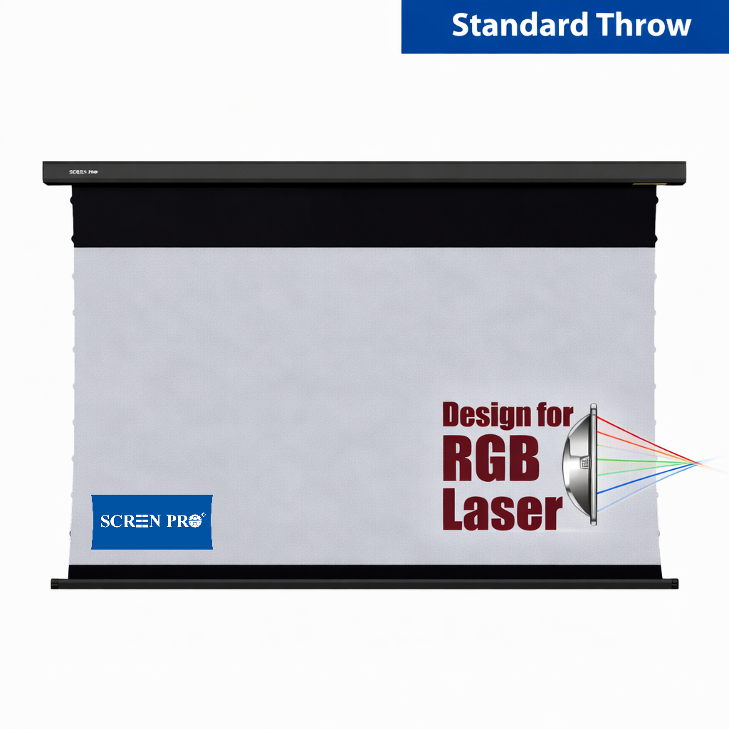 Motorized Screen For RGB Projector - TJ-3C