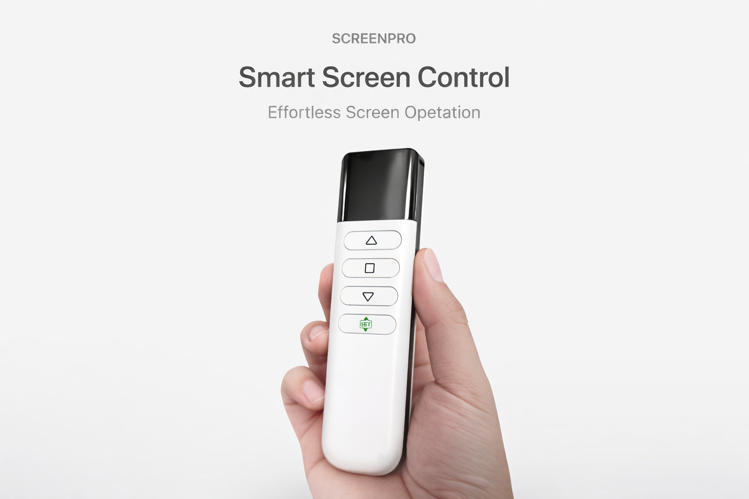 SCREENPRO projector screen rechargeable remote