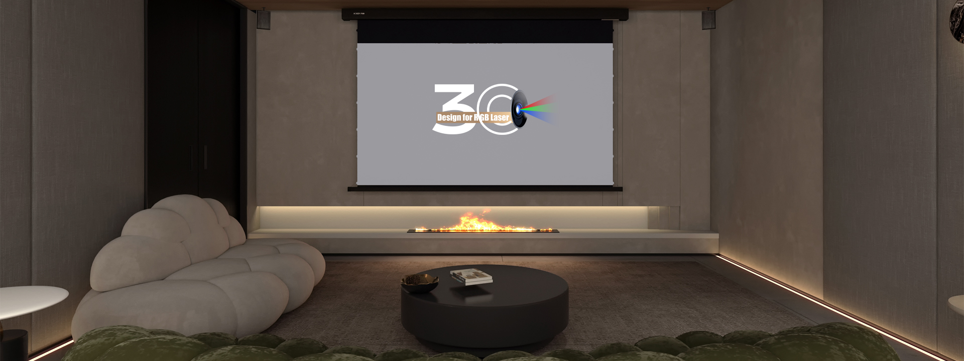 SCREENPRO 150 inches motorized screen