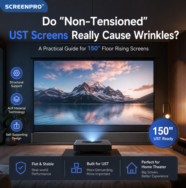 Do “Non-Tensioned” Screens Really Cause Wrinkles?