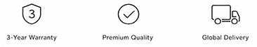 SCREENPRO CD Series service icons - 3-year warranty premium quality global delivery