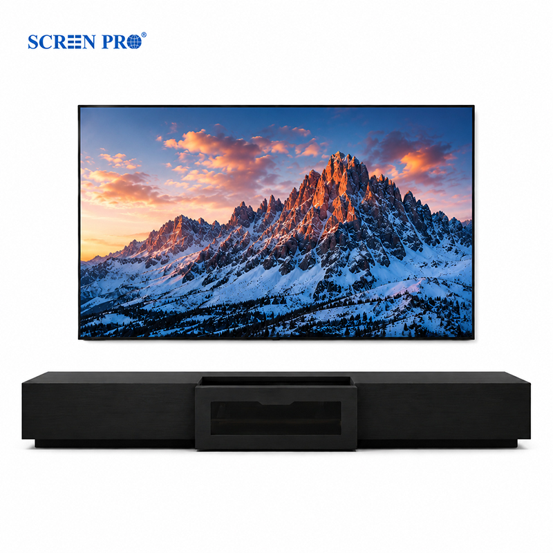 SCREENPRO Integrated Laser TV Cabinet System