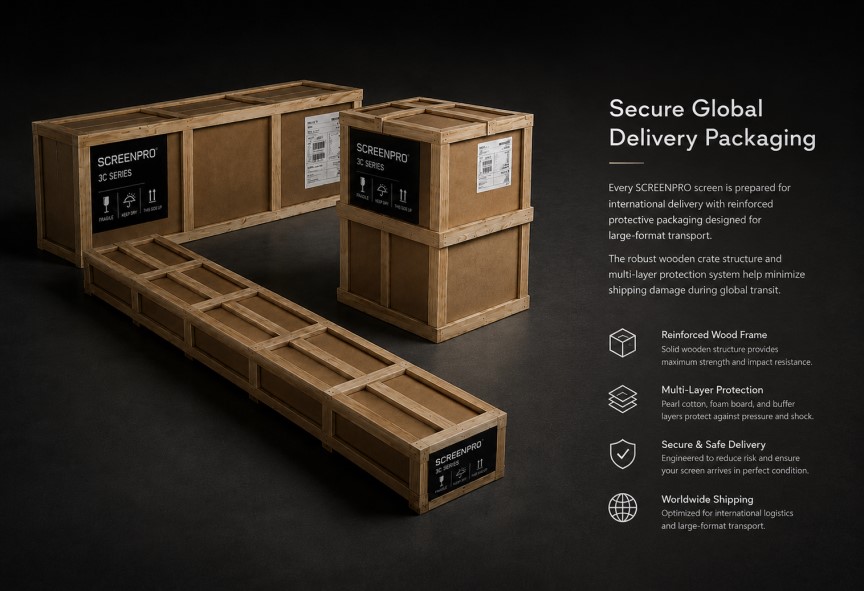 SCREENPRO CF Series cabinet protective packaging