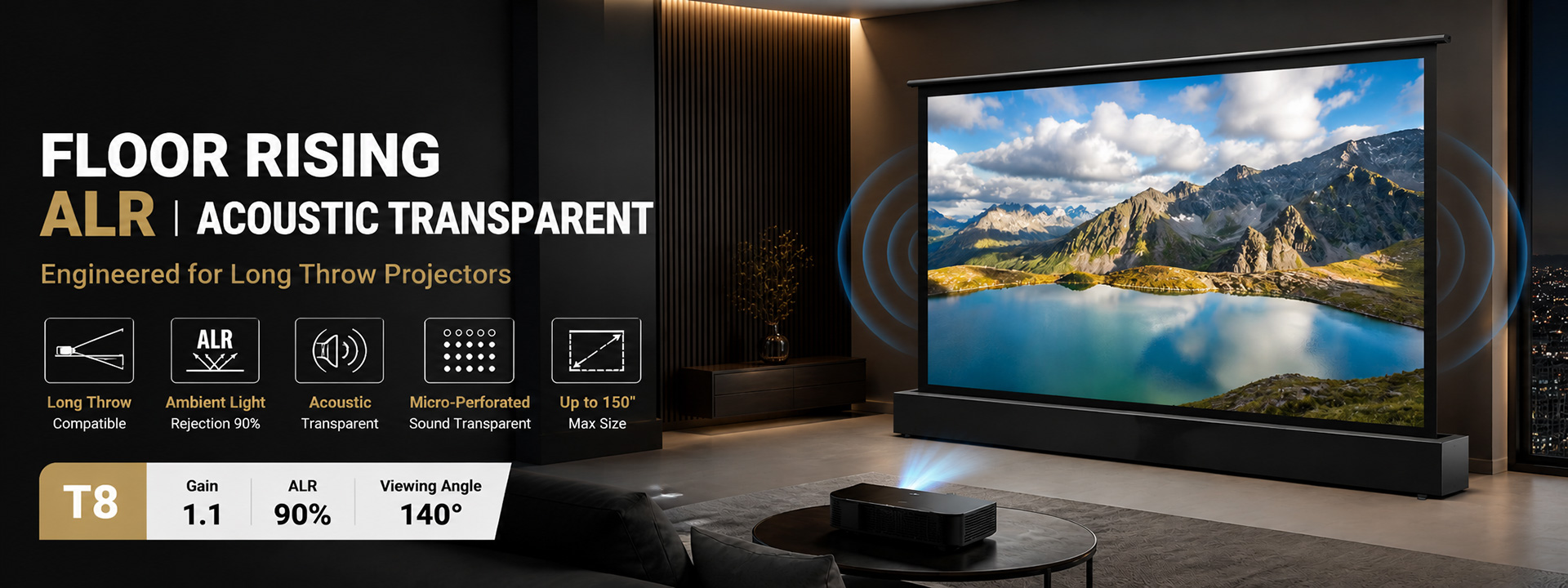 Buy Product on SCREENPRO ALR Projection Screen Supplier