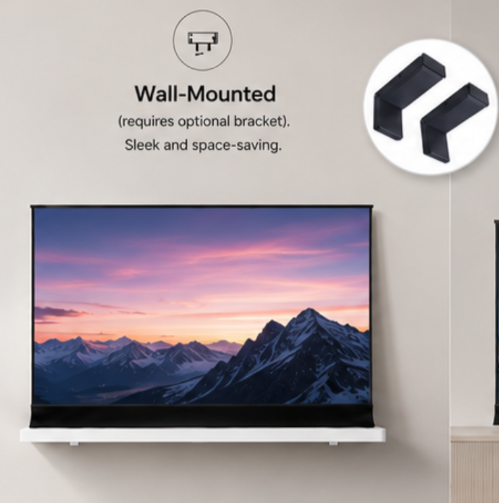Why Need A Wall-mounted Bracket for Floor Rising Screen?