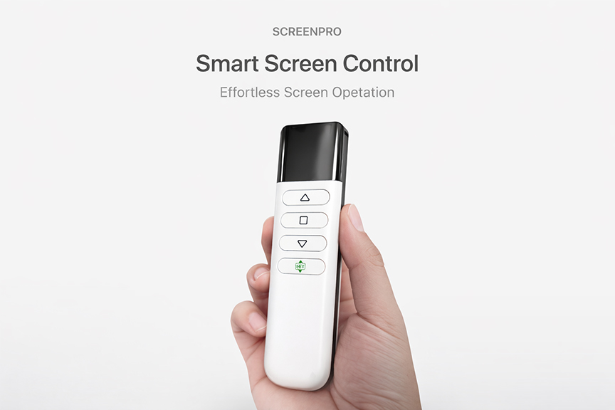 SCREENPRO R8 intelligent control system for electric projector screens