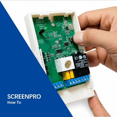 How to Wire a Motorized Projector Screen Control Box
