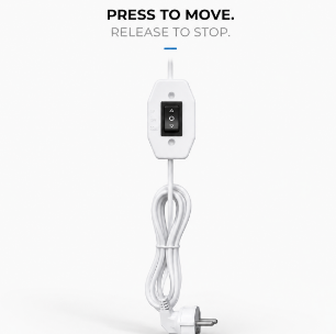 What Is a Hold-to-Run Momentary Switch for a Motorized Projector Screen?