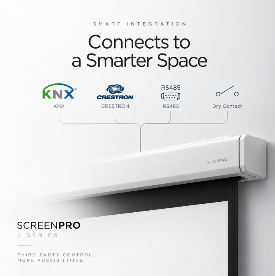 Smart Home Projector Screen Integration | SCREENPRO