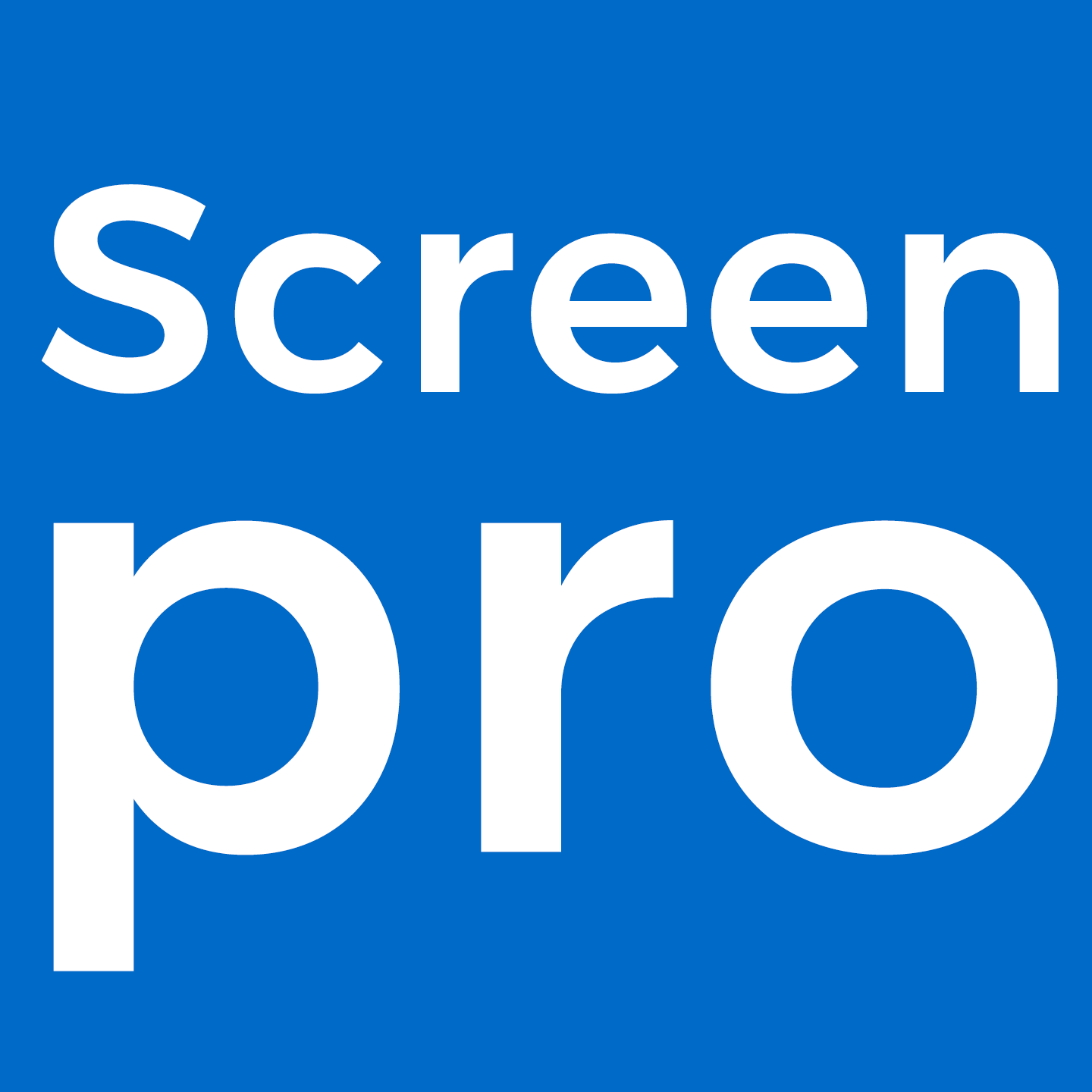 Why SCREENPRO