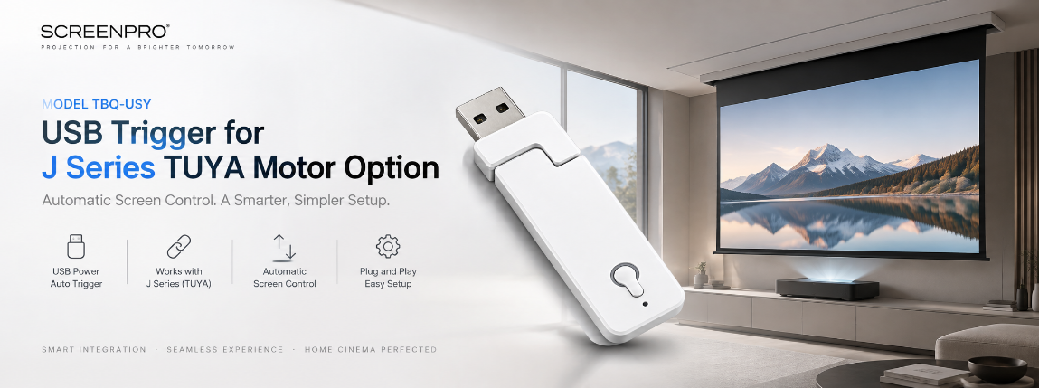SCREENPRO TBQ-USY USB Trigger for J Series with optional TUYA smart motor